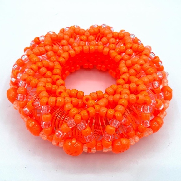 🎃 “Halloween Pumpkin” Slinky UFO Kandi Cuff - Picture 2 of 4
